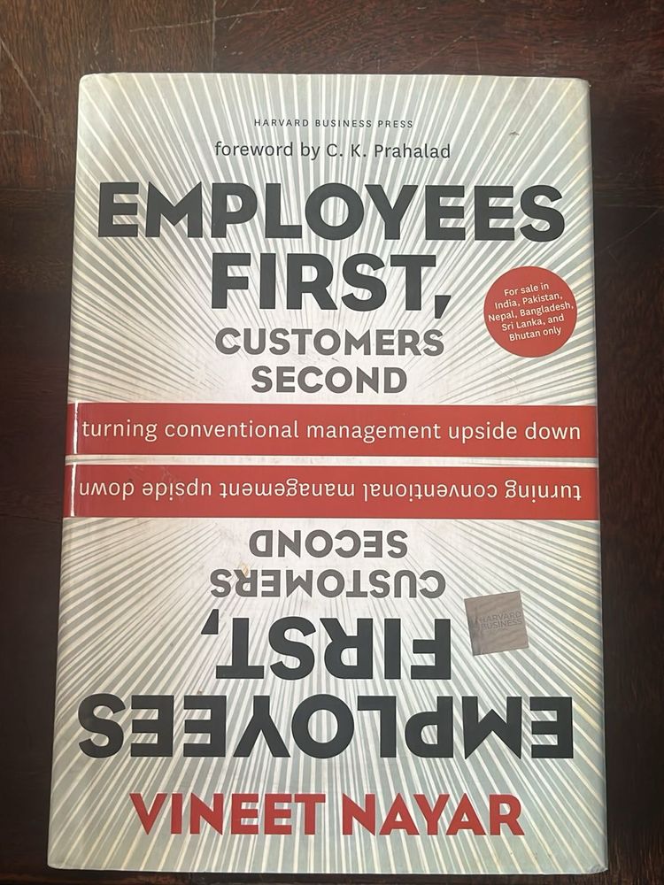 Employees First, Customers Second Book