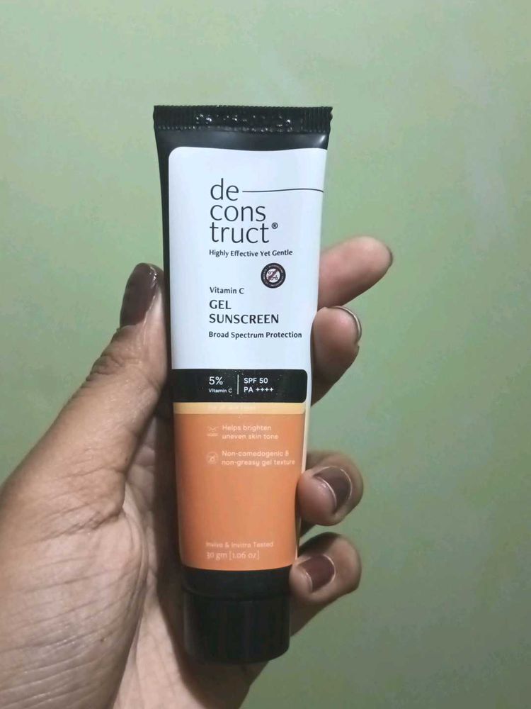 Deconstruct Vitamin C Gel Sunscreen SPF 50