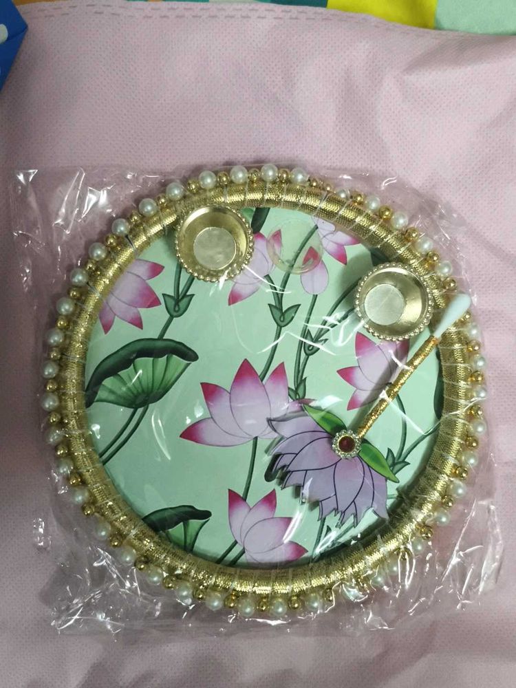 Decorative Pooja Thali