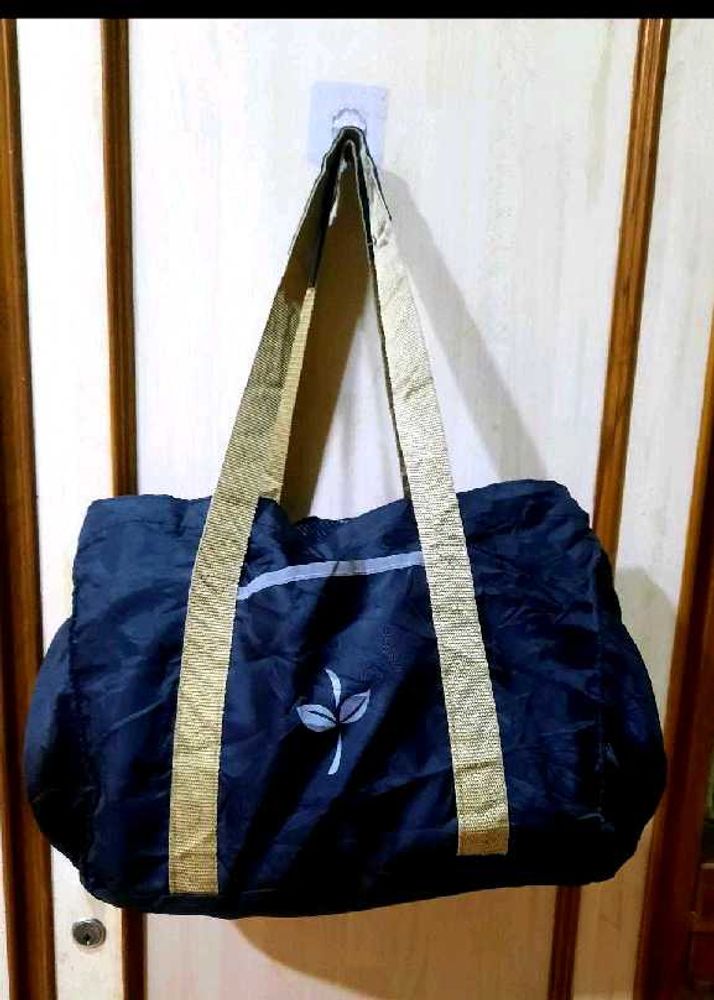Stylish Navy Blue Gym Bag