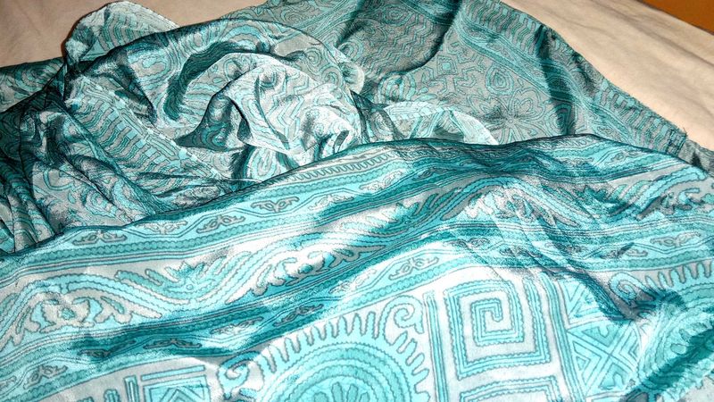 satin silk saree blous