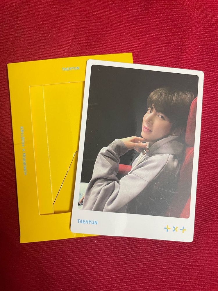 TXT Taehyun OFFICIAL Photocard version 1