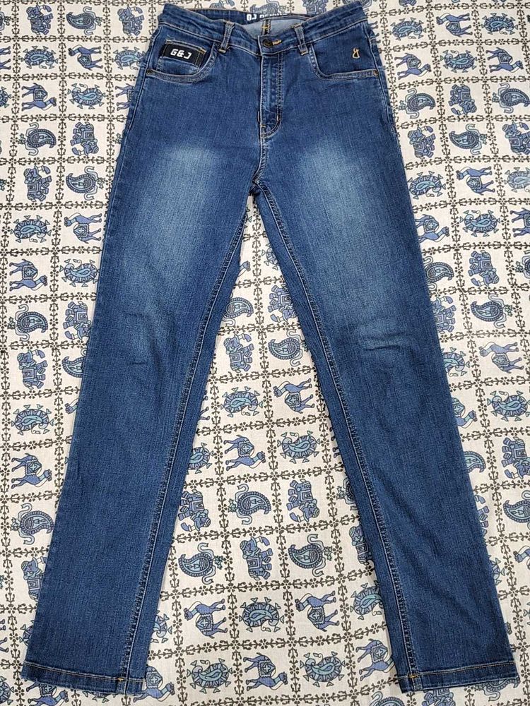 Classic Blue Denim Jeans