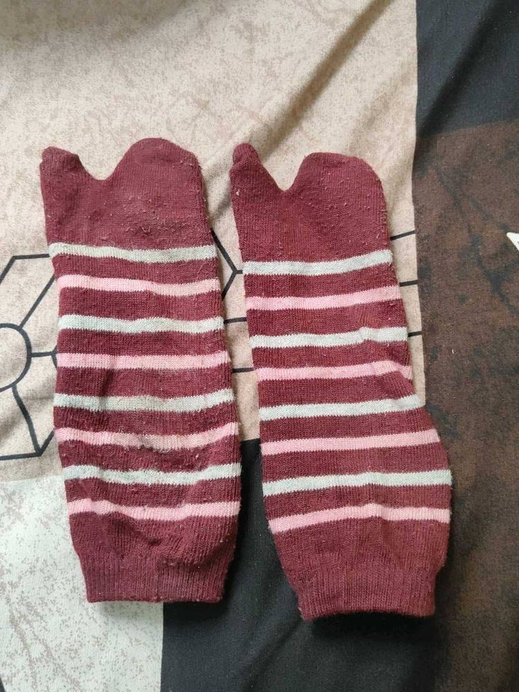Striped Toe Socks for Women