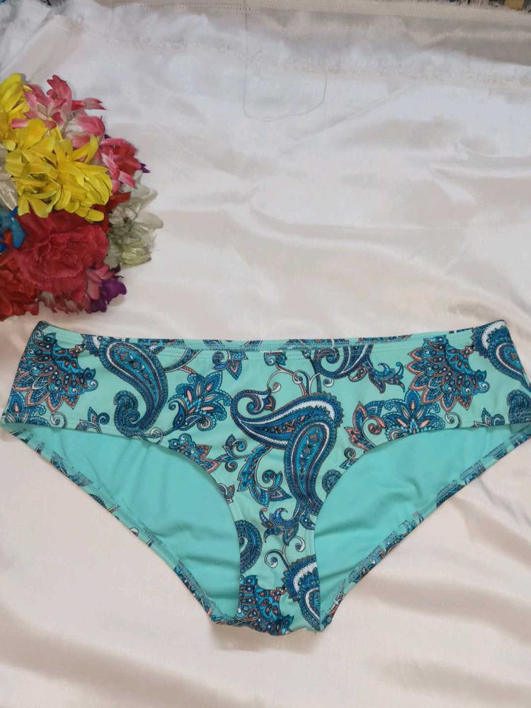 Paisley Print Bikini Bottoms