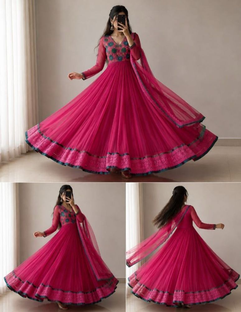 2piece Anarkali with Dupatta