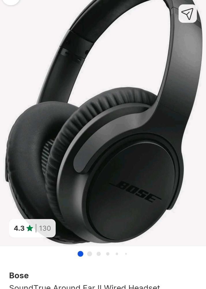 Bose soundtrue AE2 WIRED HEADPHONE