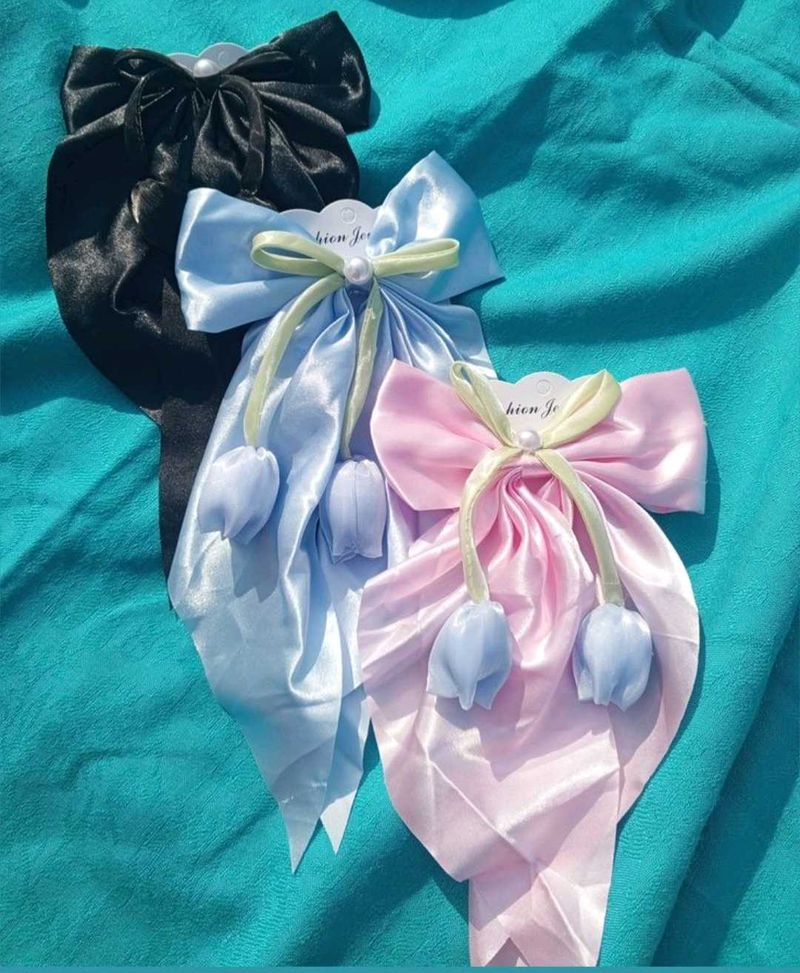 Cute Bow Hair Clips pack of 2