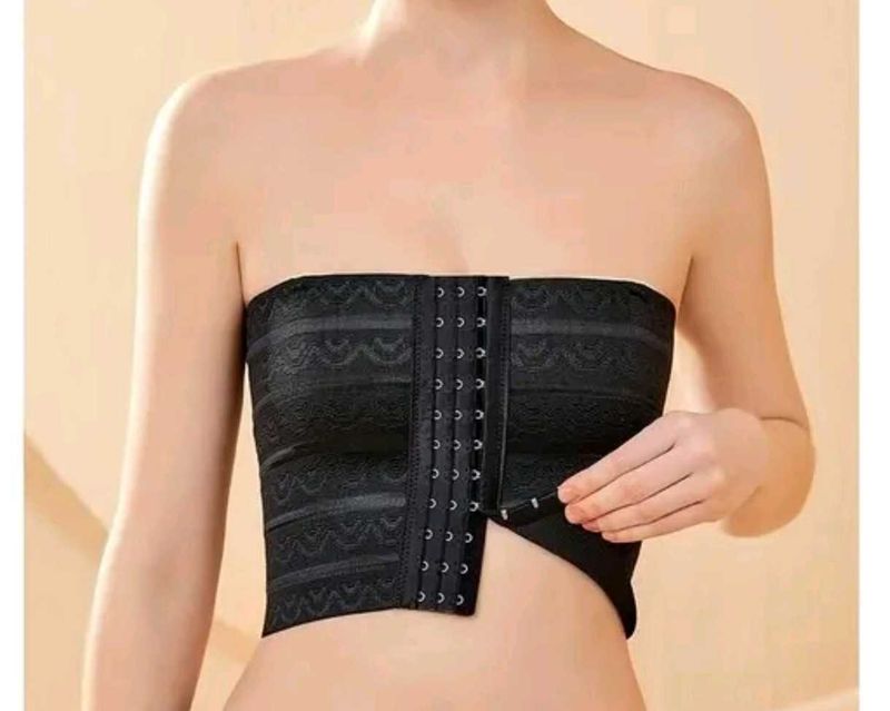 Black Lace Corset Style Shapewear Top