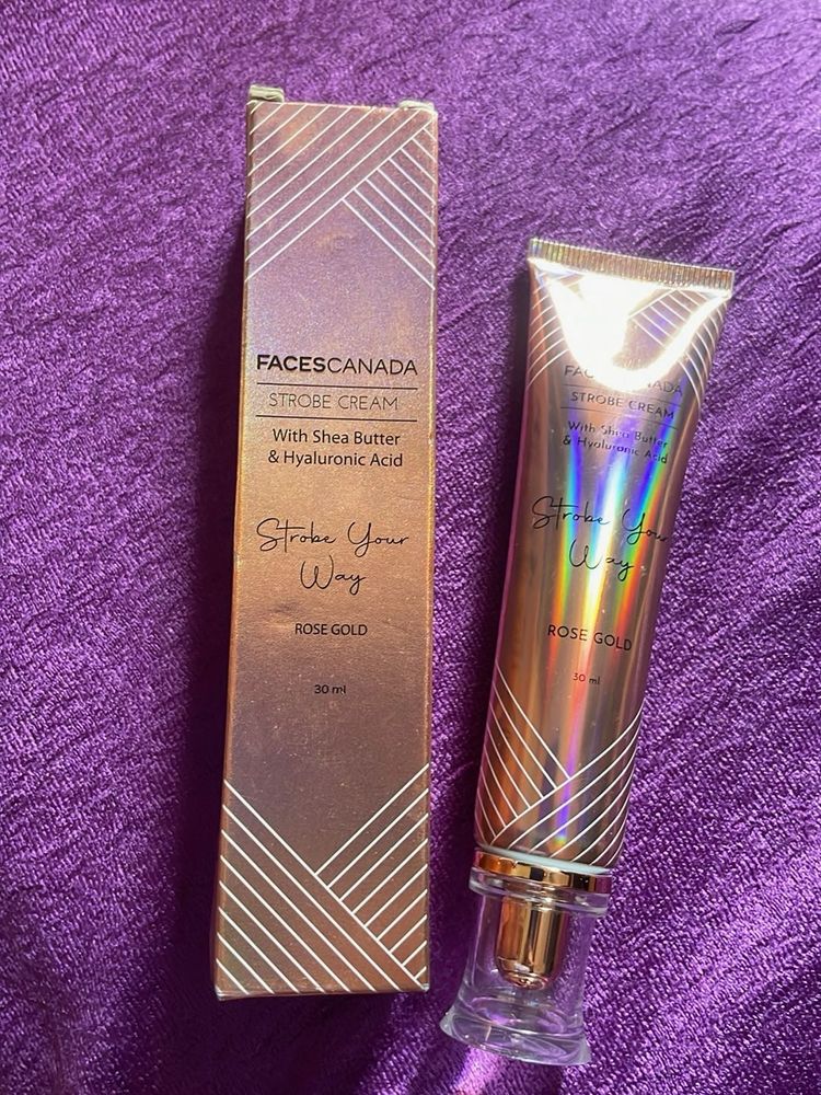 Faces Canada Strobe Cream - Rose Gold