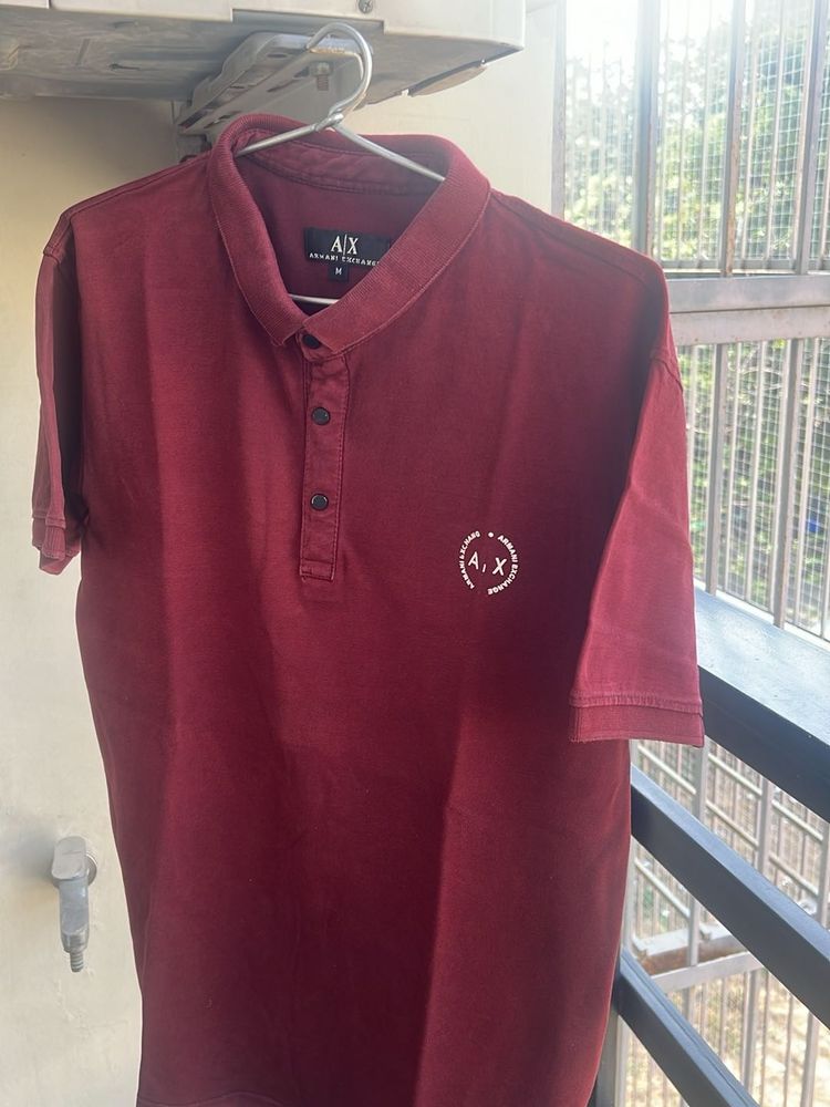 AX Armani Exchange Polo Shirt M