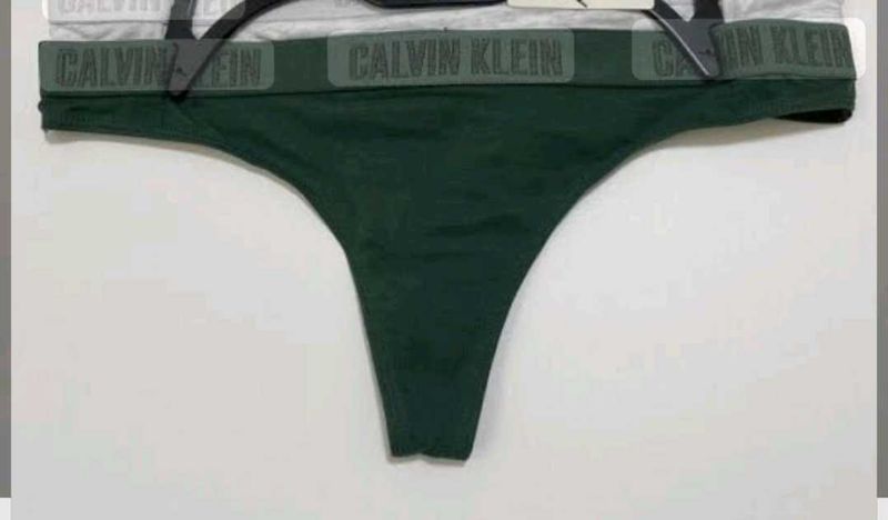 Calvin Klein Thong - Green