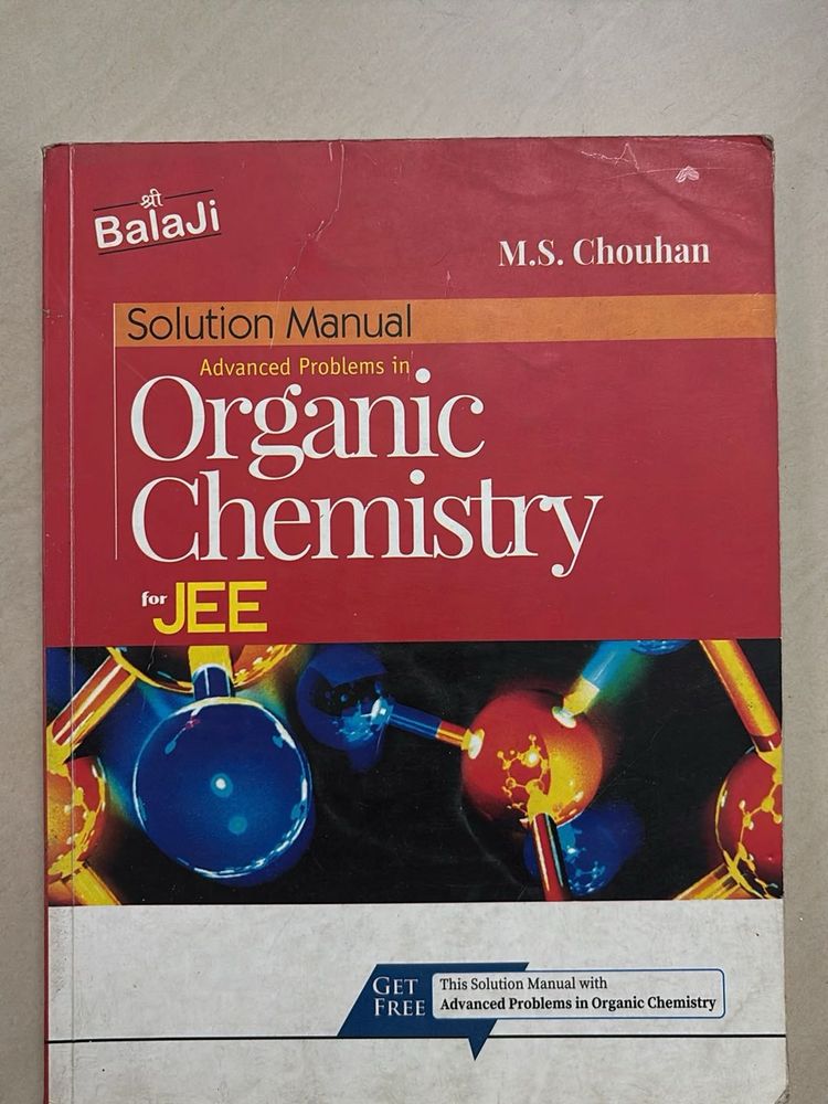Organic Chemistry Solution Manual for JEE