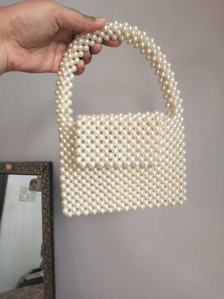 Pearl Beaded Handbag
