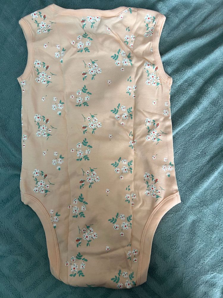 Printed Sleeveless Bodysuit