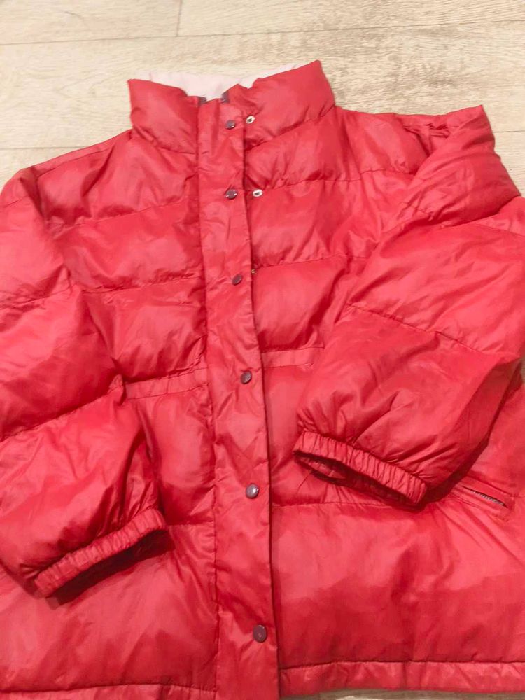 Red Puffer Jacket