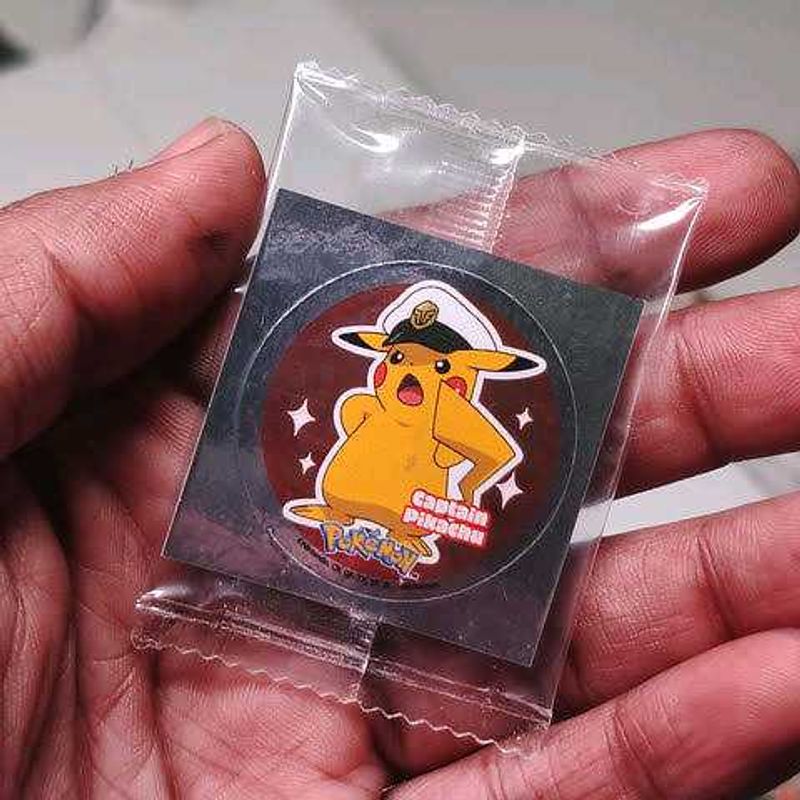 Rare Pikachu Sealed Sticker