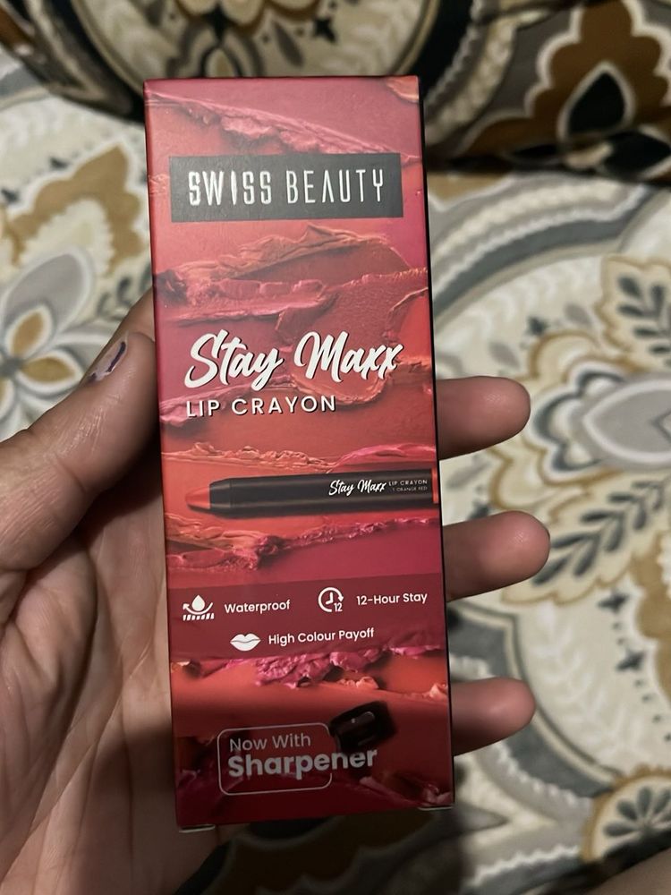 Swiss Beauty Stay Maxx Lip Crayon