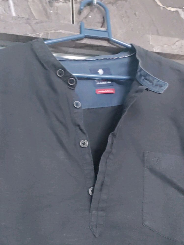 Black Short Shirt Like Kurta