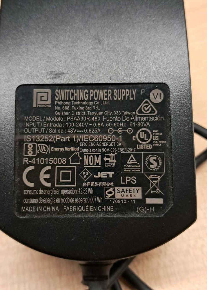 Phihong Switching Power Supply PSAA30R-480
