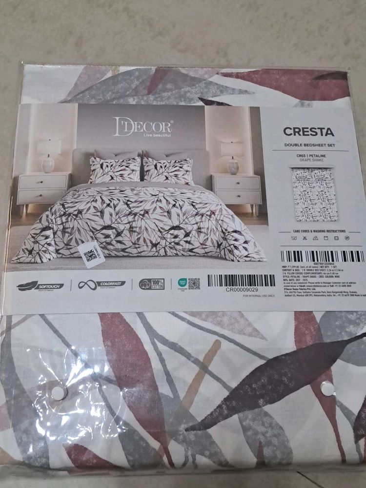 Ddecor Pink Bedheet