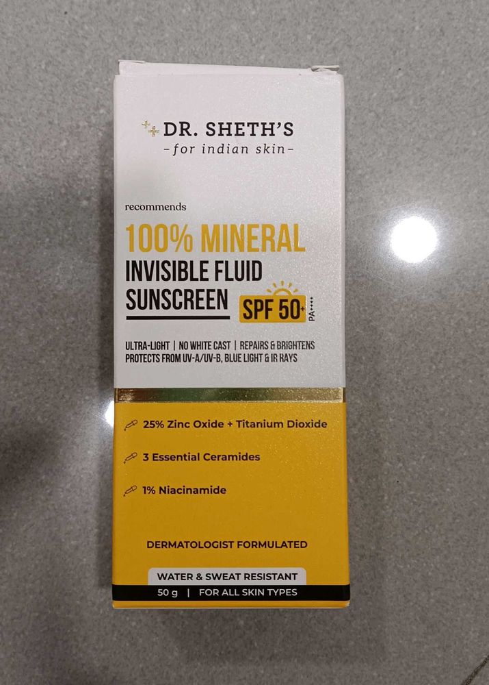 Dr. Seth's Mineral Sunscreen SPF 50