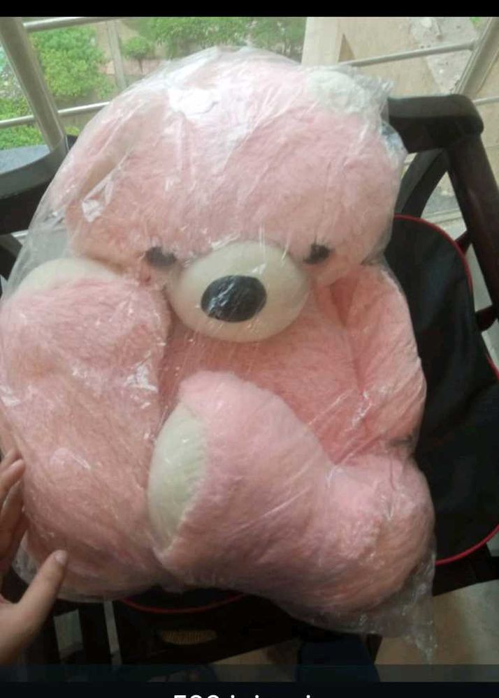 Giant Pink Teddy Bear Plush Toy