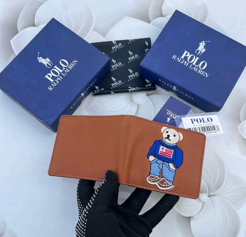 Polo Ralph Lauren Bear Wallet( COPY) WITH BOX