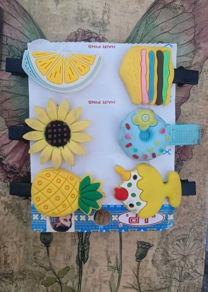 Cute Hair Pins Set