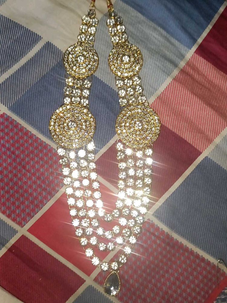 Sparkling Gold &amp; Crystal Combo Sets