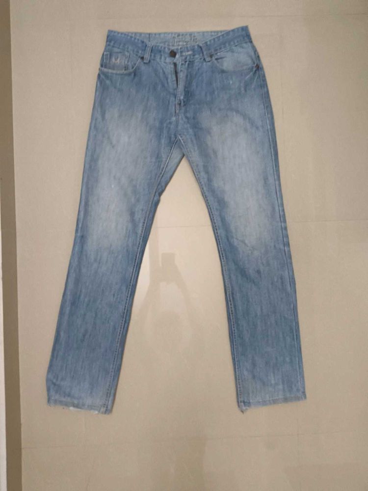 Light Wash Denim Jeans