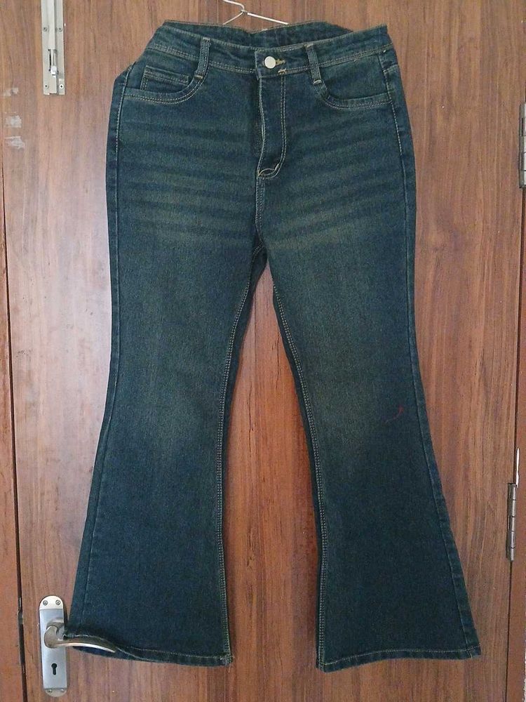 Women's Flared Denim Jeans
