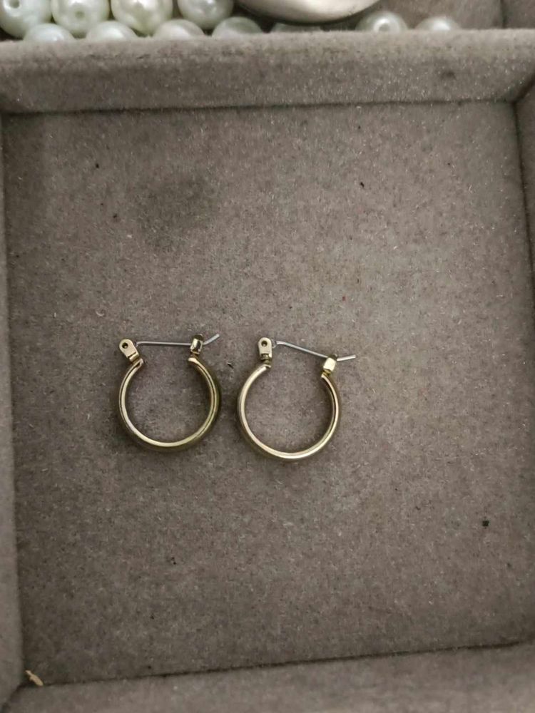 Gold Hoop Earrings