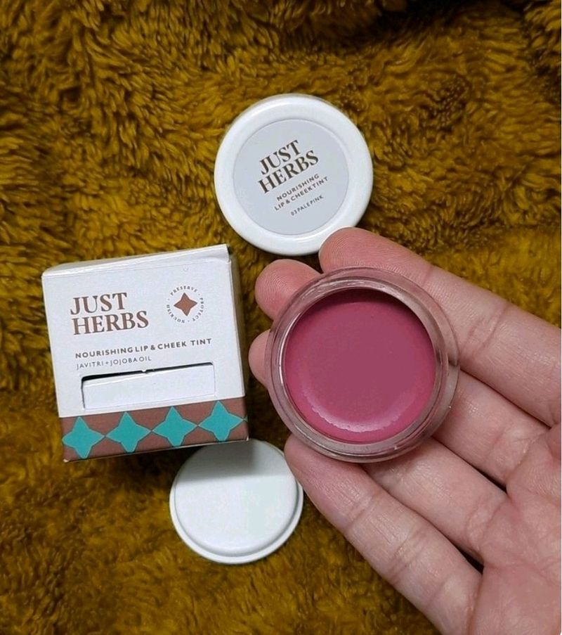 Just herb lip &amp; cheek tint- Pink Forever