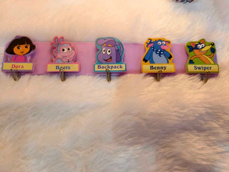 Dora the Explorer Wall Hook Rack