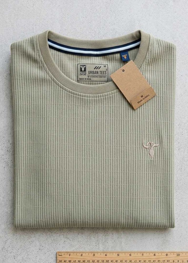 Urban Tees Men's Ribbed T-Shirt