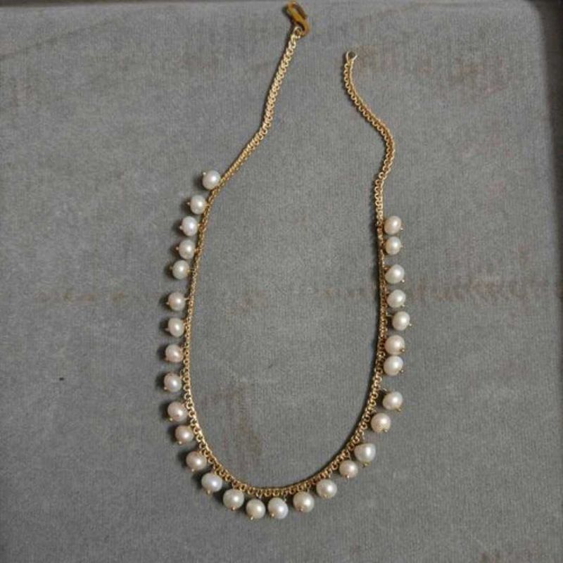 freshwater pearl short choker