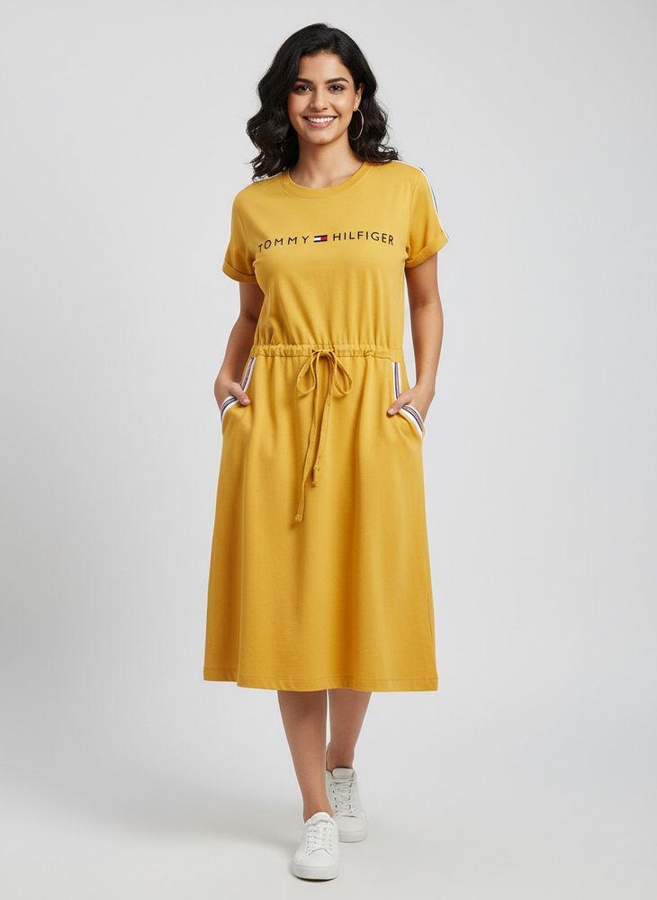Tommy Hilfiger Yellow Casual Dress