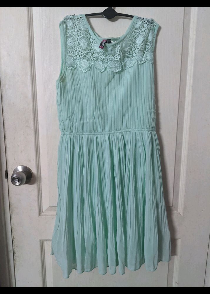 Fixed Price-Jealous 21 Club Aqua Blue Dress