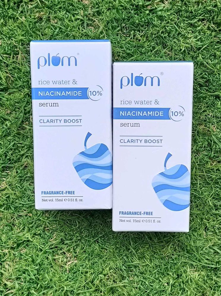 Plum Rice Water &amp; Niacinamide Serum