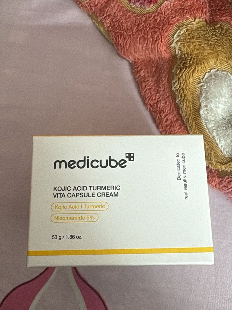 Medicube Kojic Acid Turmeric Vita Capsule Cream