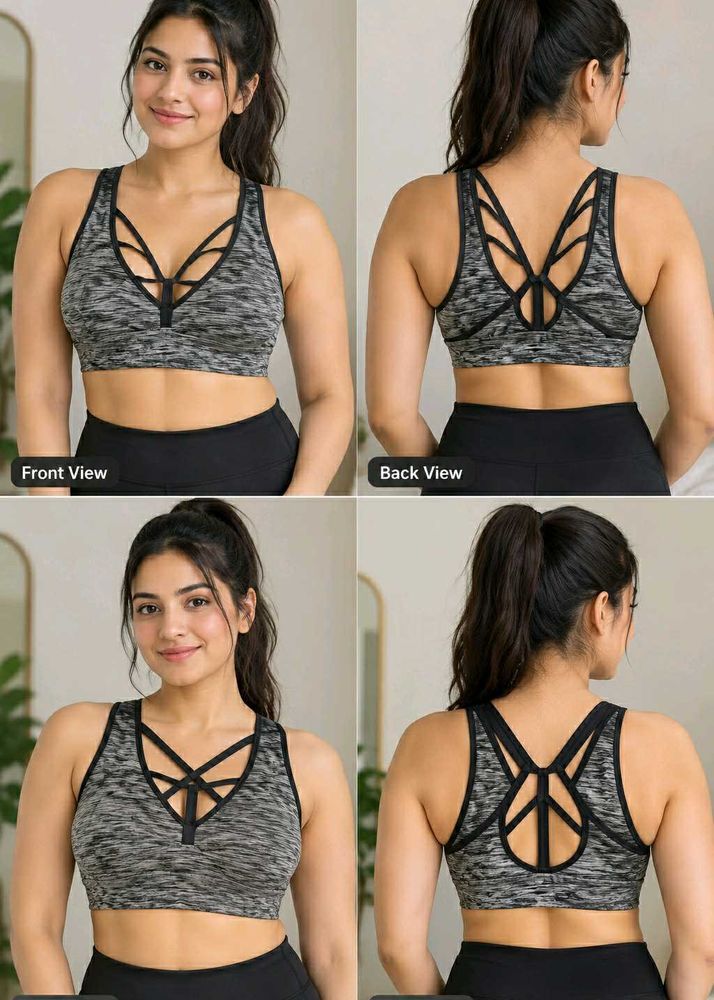 la senza Women's Grey Sports Bra