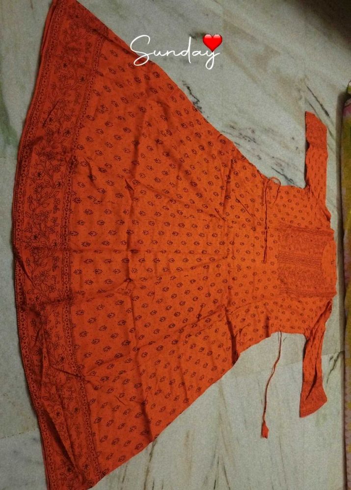 🧡Anarkali kurti