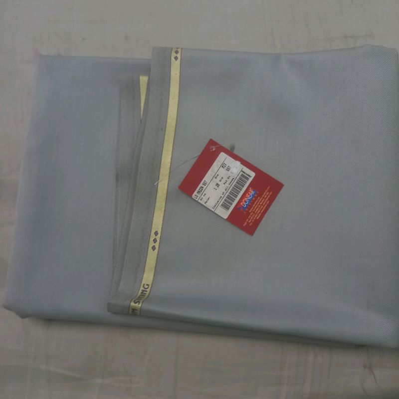 Steel Colour Pant Cut Piece