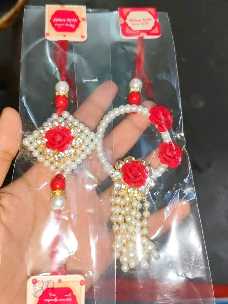 Handmade Rakhi Bracelet Set