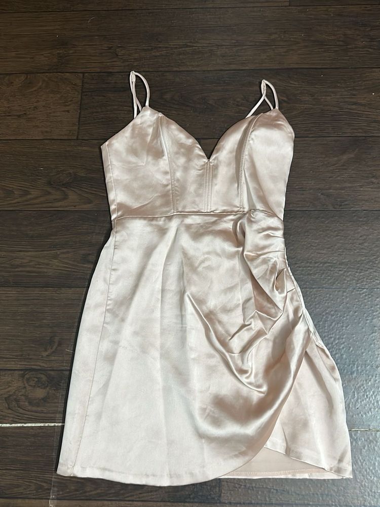 Satin Camisole Mini Dress