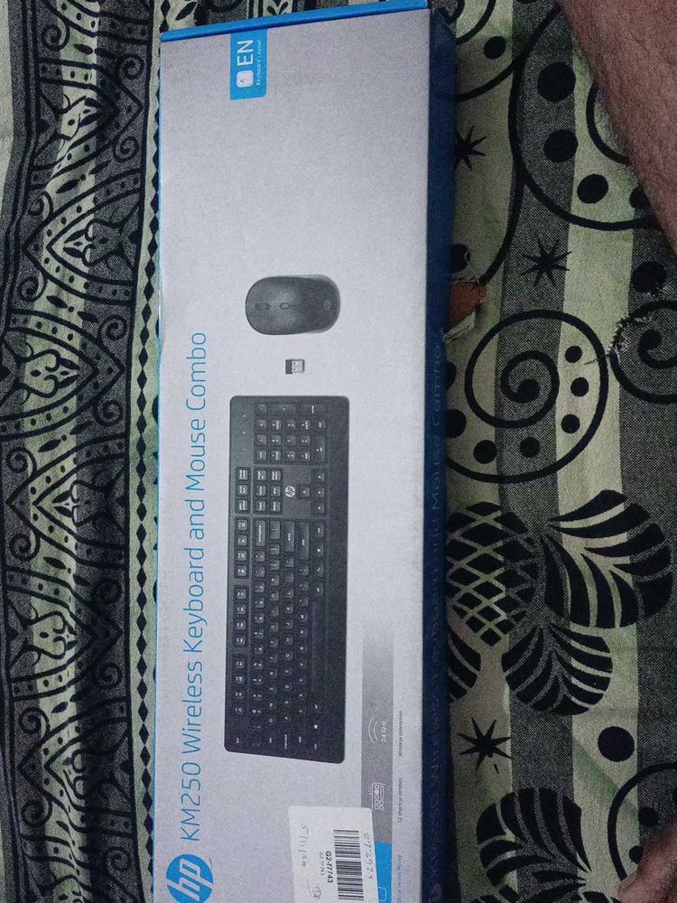 Hp Km250 Wireless Keyboard Mouse Combo