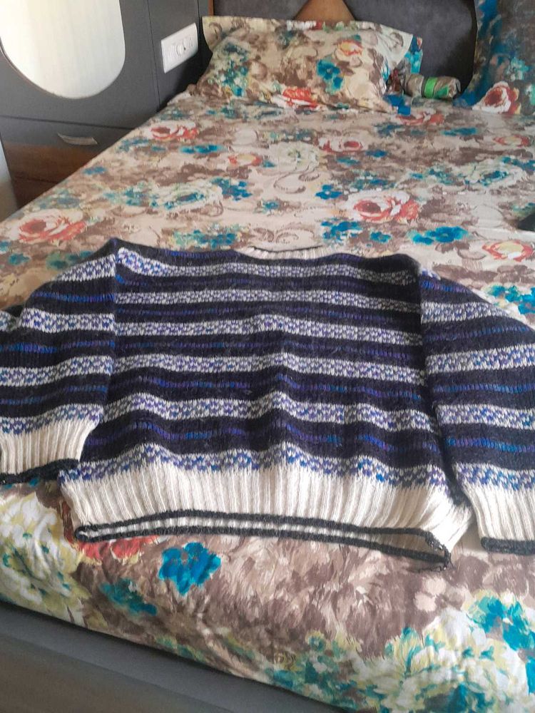 Striped Knit Sweater