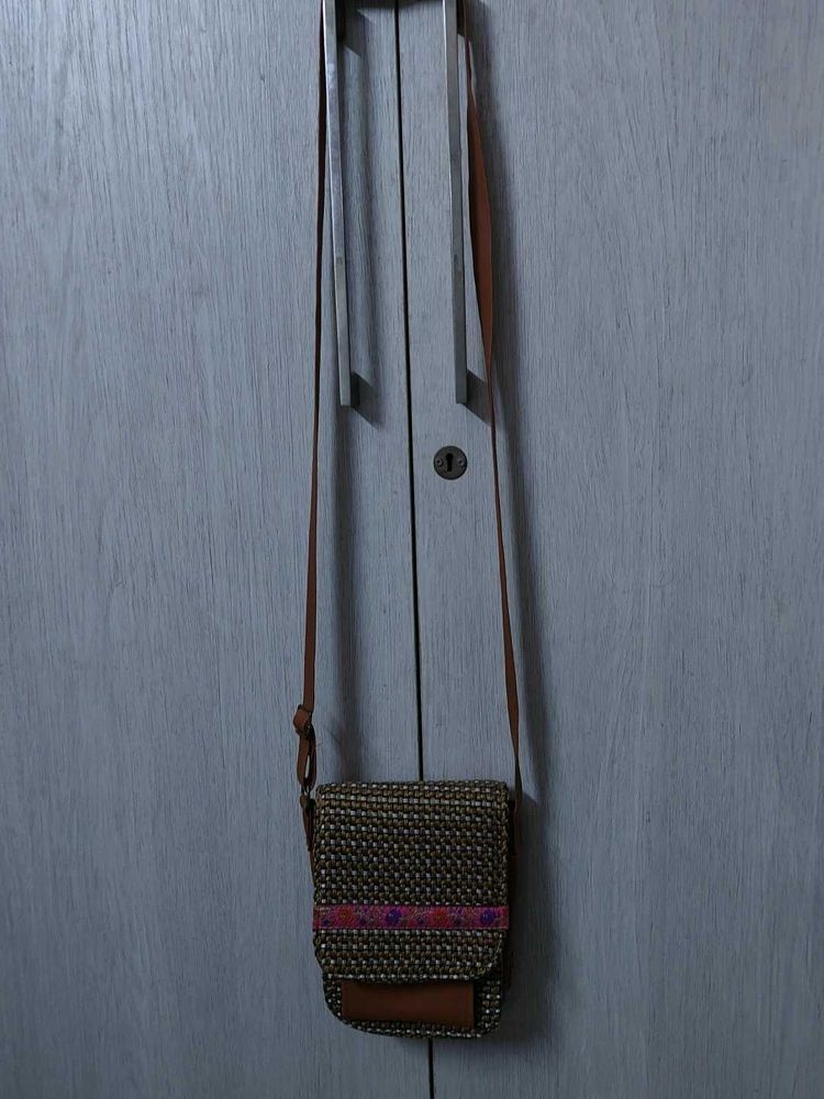 Boho Woven Crossbody Bag