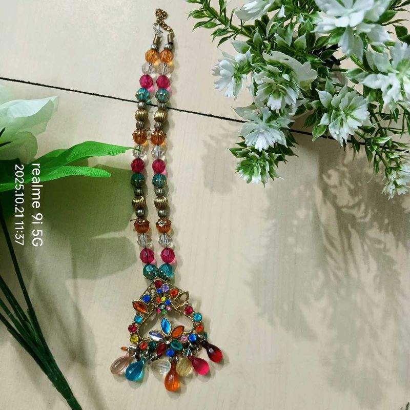 Beaded Colorful Necklace